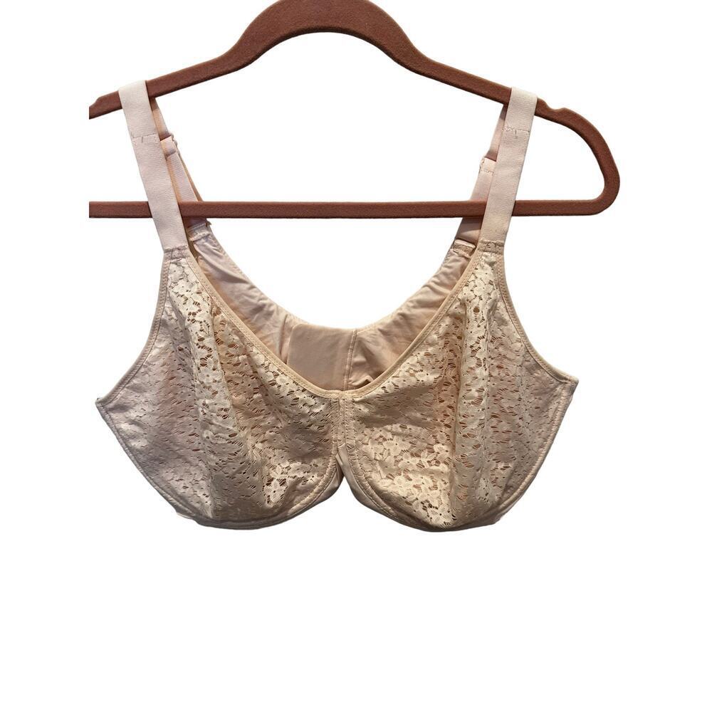 Chantelle Nude Tan Magnifique Minimizer Wireless Full Coverage Bra Size 42DD - Picture 2 of 10